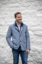 GIMO'S Zomerjack Stretch Lichtblauw