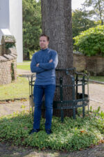 Thirij Pullover Middenblauw - Afbeelding 3