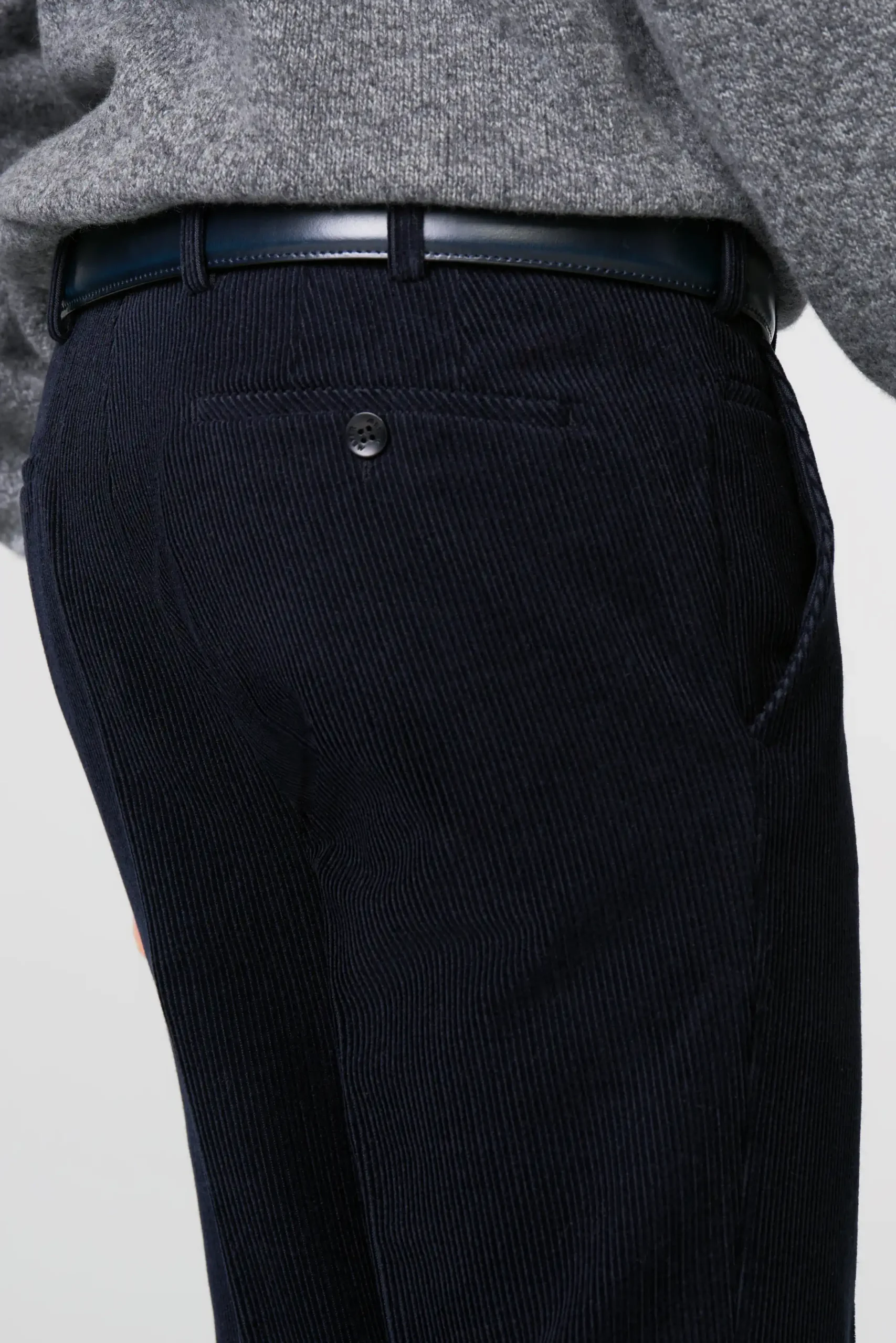 Meyer Wolcord Modern Fit Donkerblauw - Afbeelding 2