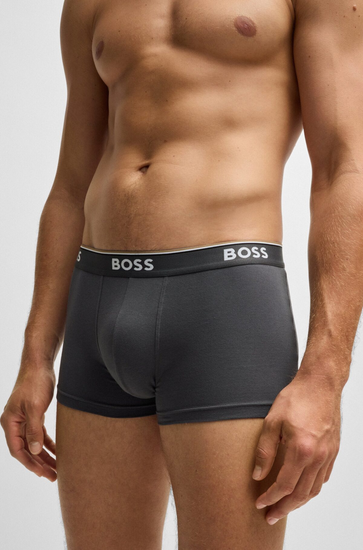 BOSS Boxershorts Katoen Middenblauw - Afbeelding 2