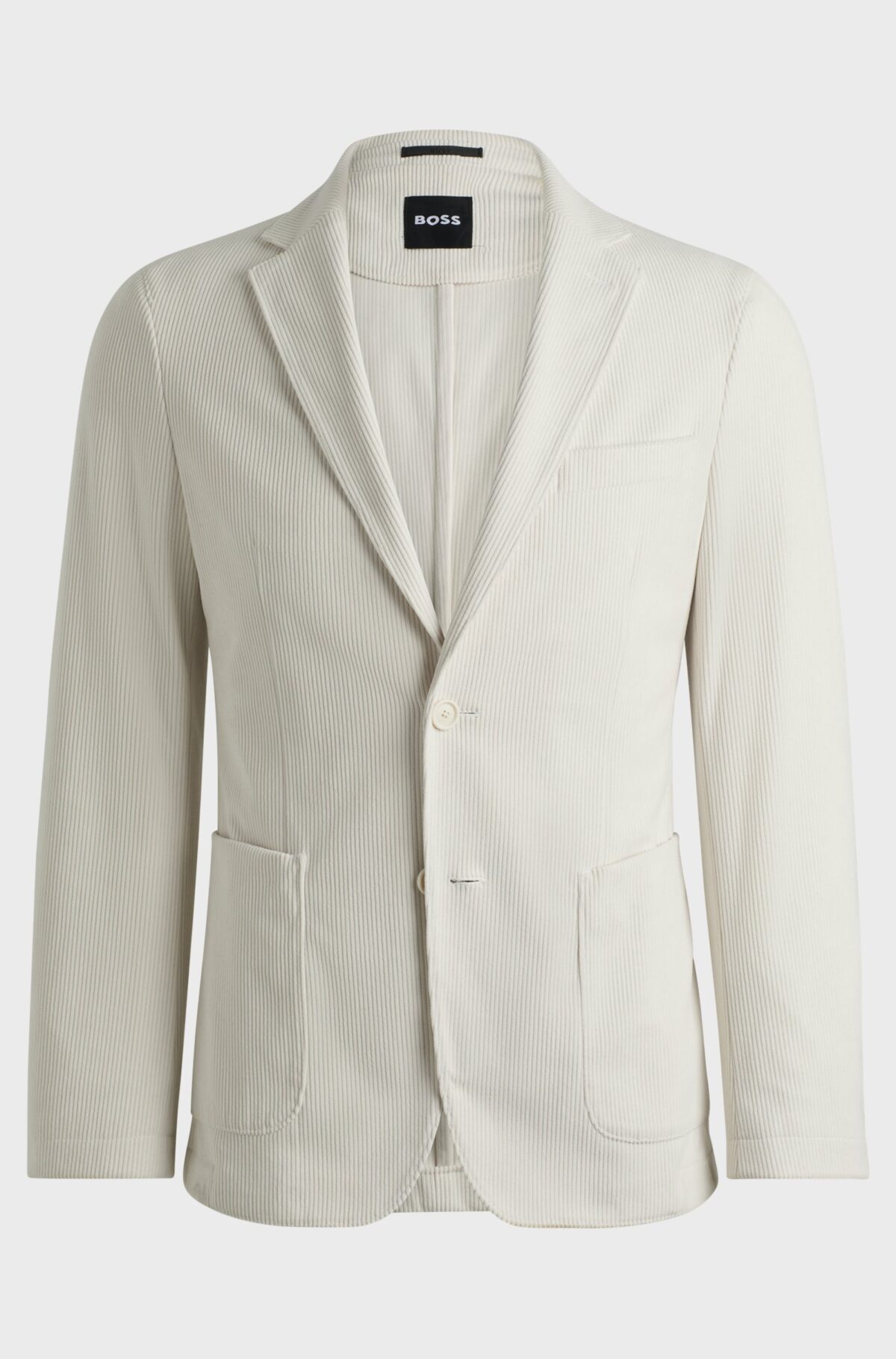 BOSS Colbert Stretchcorduroy Ivoor - Afbeelding 6
