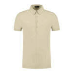 Morse Code Poloshirt Alpha 1 Stretch Taupe