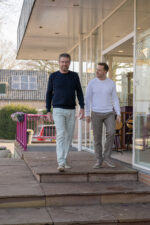 Thirij Kabeltrui Wit - Afbeelding 3