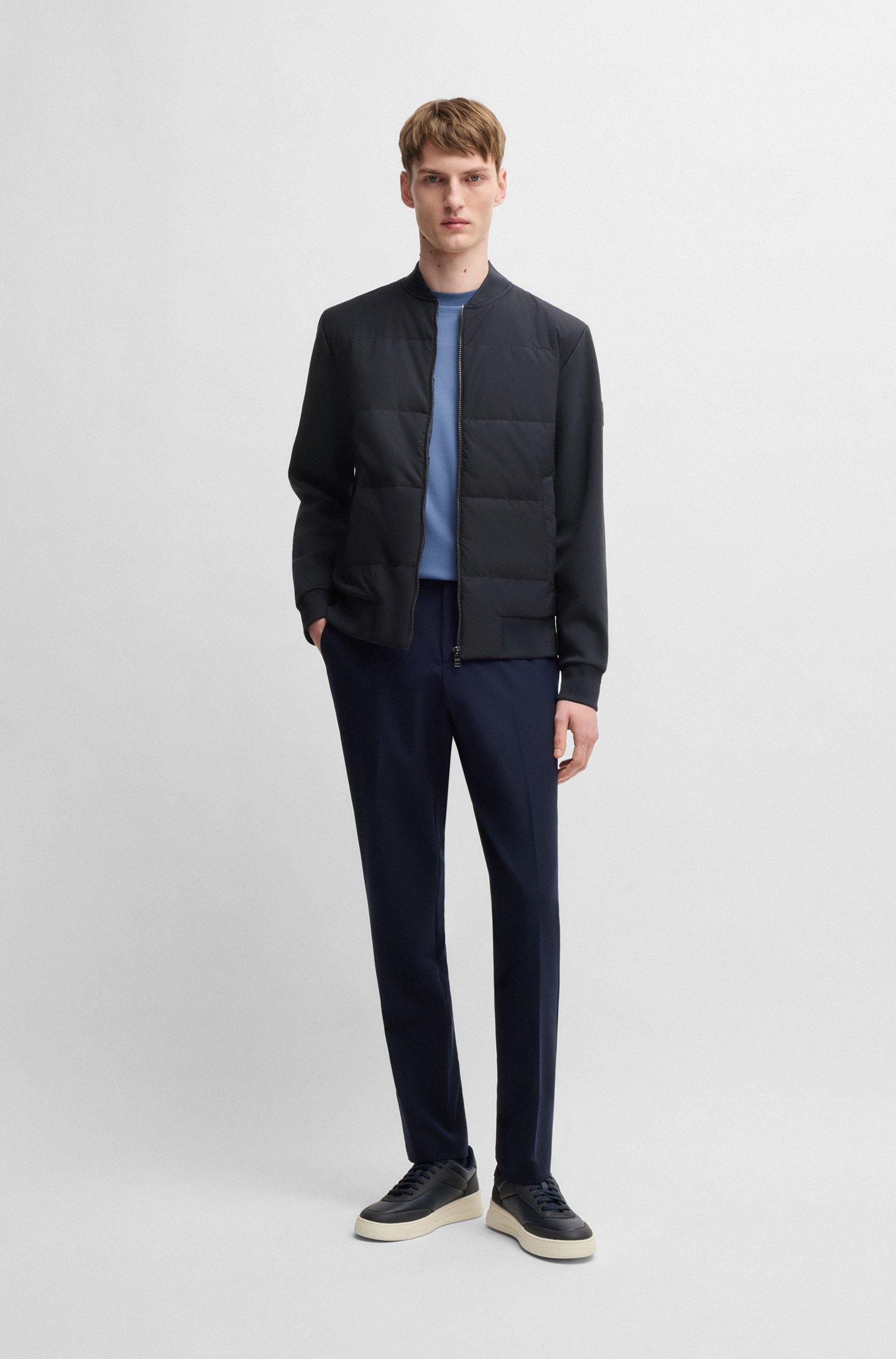 hbeu50532767_404_300 BOSS Outdoor Vest Donkerblauw - Afbeelding 4