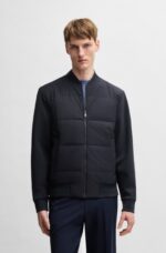 BOSS Outdoor Vest Donkerblauw