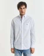 GANT Shirt Regular-Fit Classic Lichtblauw - Afbeelding 4