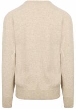 William Lockie V-Hals Pullover Beige - Afbeelding 3