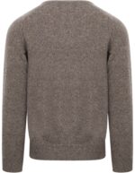 William Lockie V-Hals Pullover Taupe - Afbeelding 3