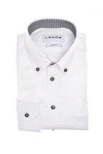 Ledûb Modern-Fit Shirt Wit