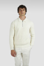 Paul & Shark Half Zip Pullover Ivoor - Afbeelding 2