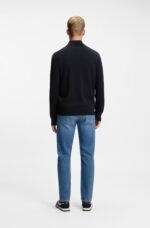 BOSS ORANGE Vest Katoen Donkerblauw - Afbeelding 2