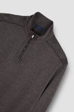 Paul & Shark Half Zip Pullover Taupe - Afbeelding 4