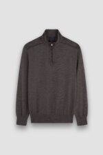 Paul & Shark Half Zip Pullover Taupe - Afbeelding 5