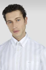 Paul & Shark Shirt Beige Streep - Afbeelding 2