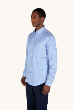 Paul & Shark Classic-Fit Shirt Blauw Streep - Afbeelding 3