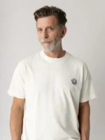 Mos Mosh Gallery T-Shirt Backprint Ivoor