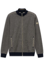 Bugatti Vest Met Zakken Taupe