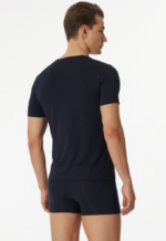 Schiesser LongLife V-Hals T-Shirt Navy - Afbeelding 4