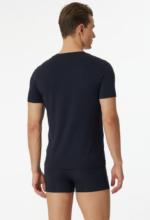 Schiesser LongLife T-Shirt Donkerblauw - Afbeelding 3