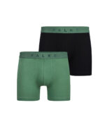 FALKE 2-Pack Boxershorts Katoen Groen