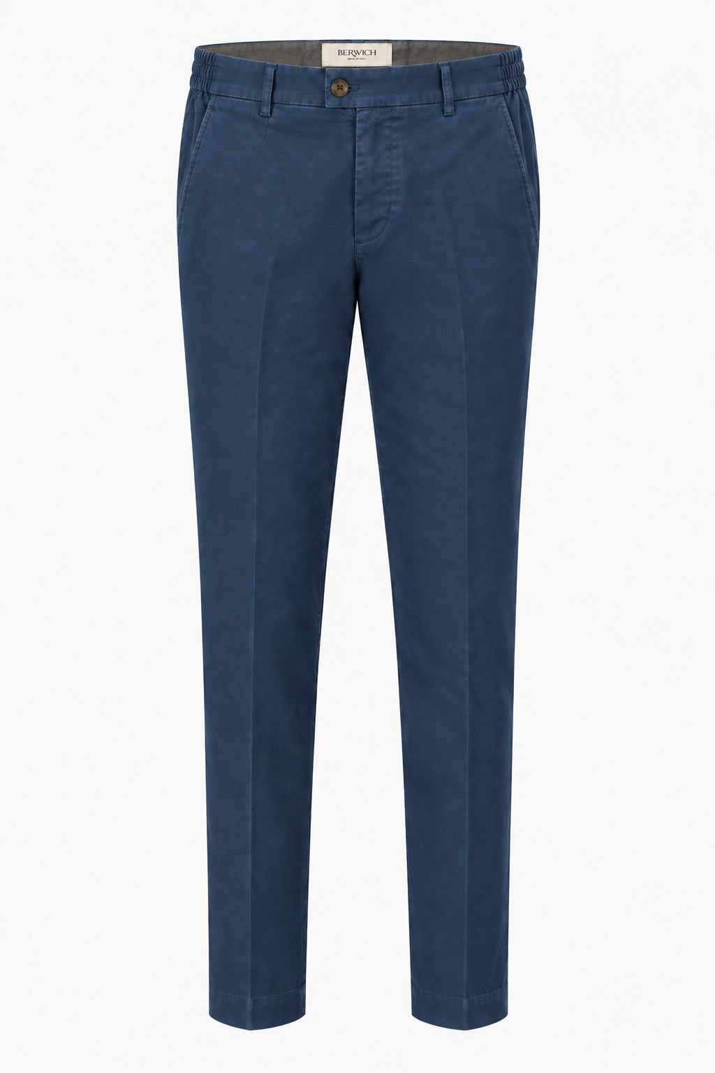 Morello-339 Berwich Chino Morello Middenblauw - Afbeelding 1