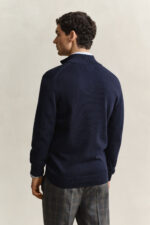 GANT Vest Katoen Donkerblauw - Afbeelding 5